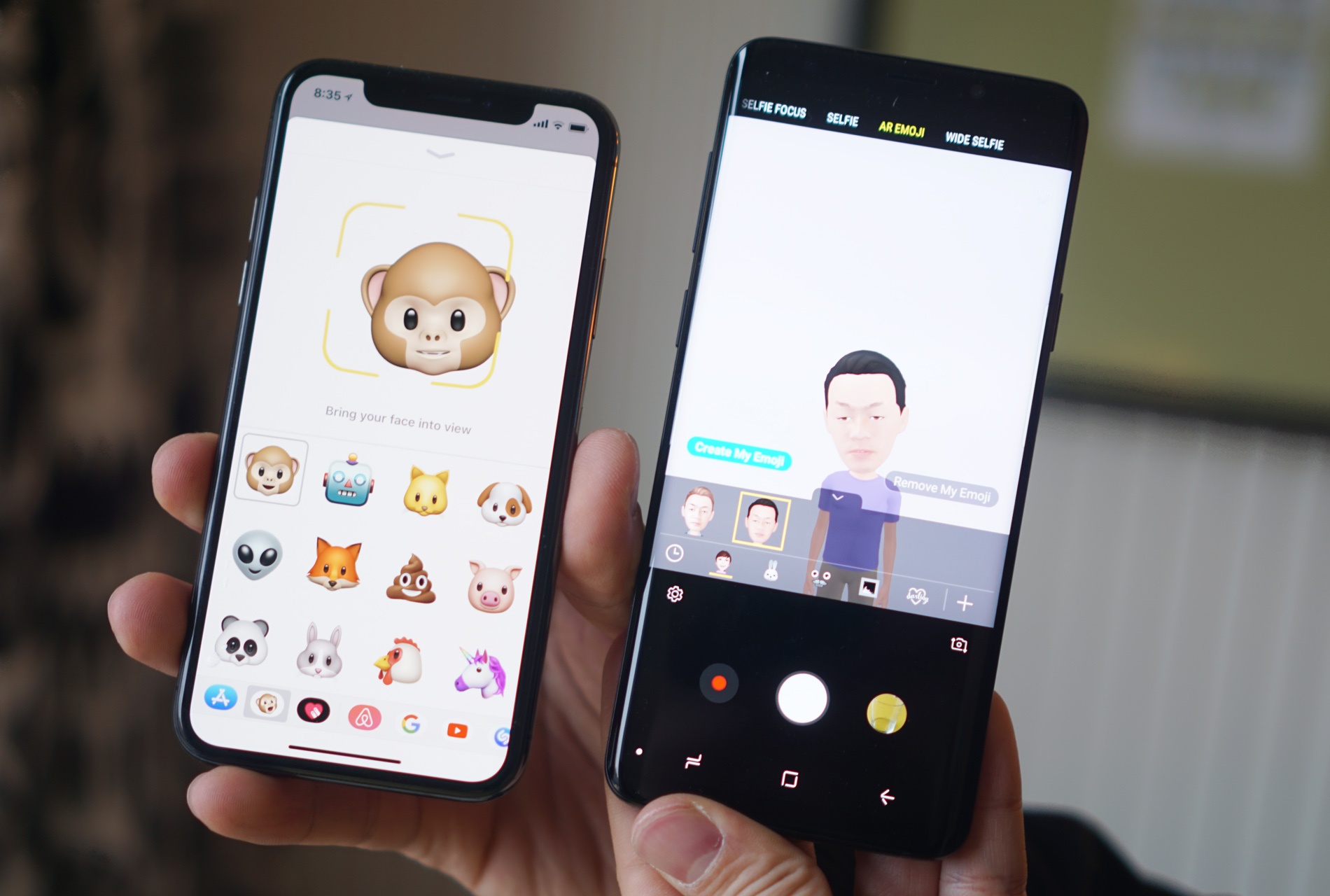 So sanh Galaxy S9+ va iPhone X anh 8