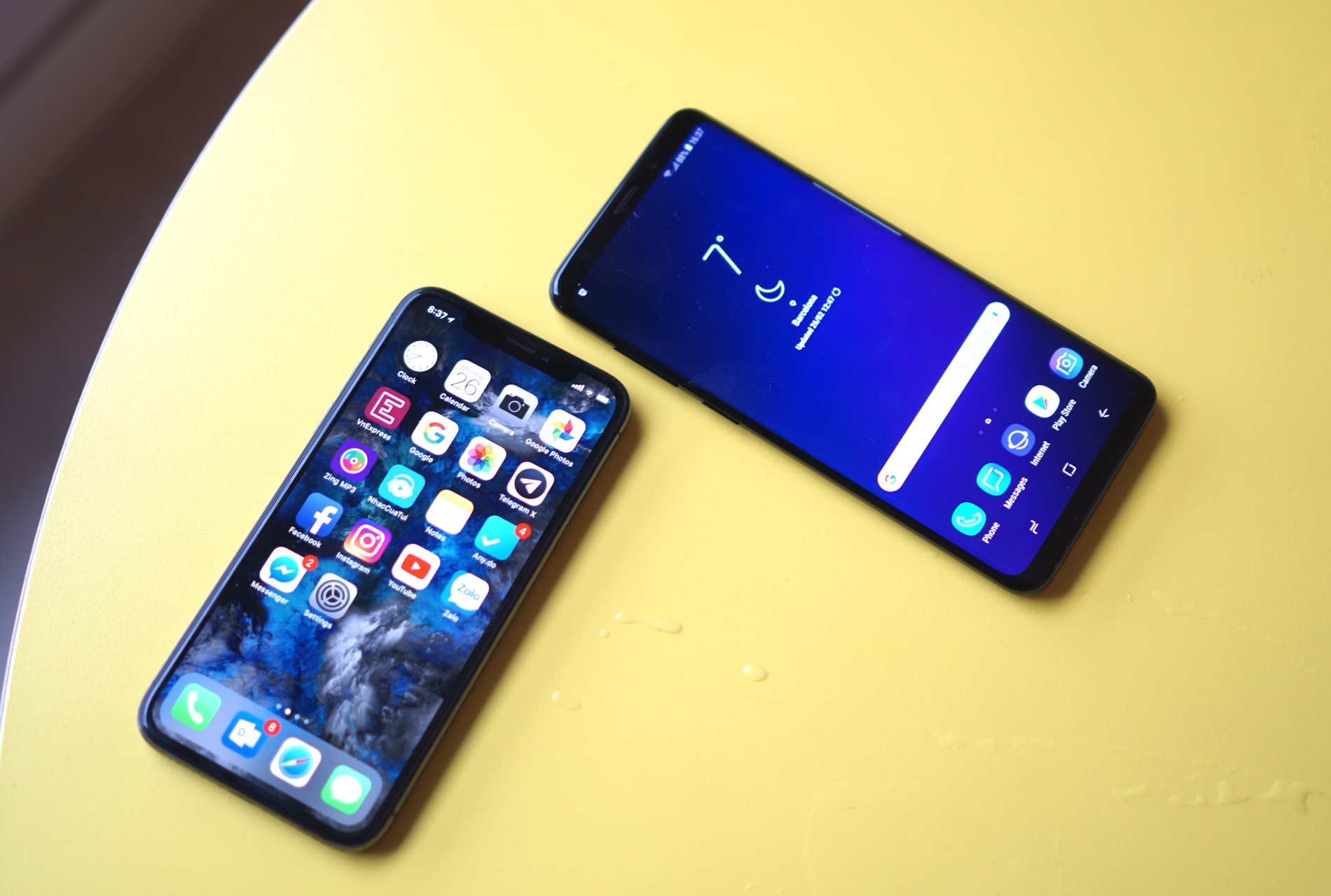 So sanh Galaxy S9+ va iPhone X anh 9