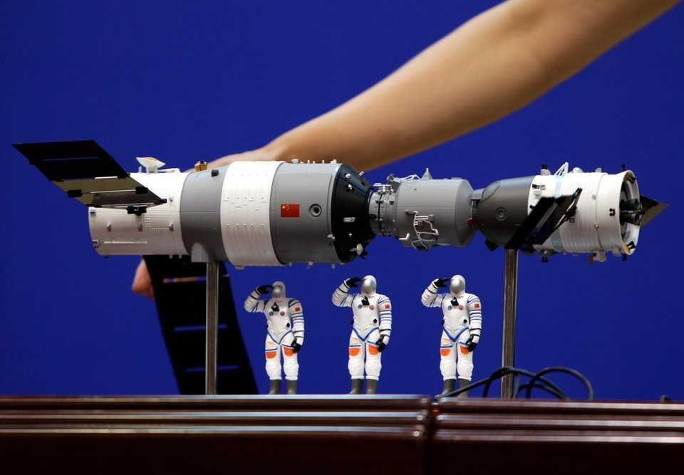 Tiangong-1 se roi xuong trong vai ngay toi hinh anh