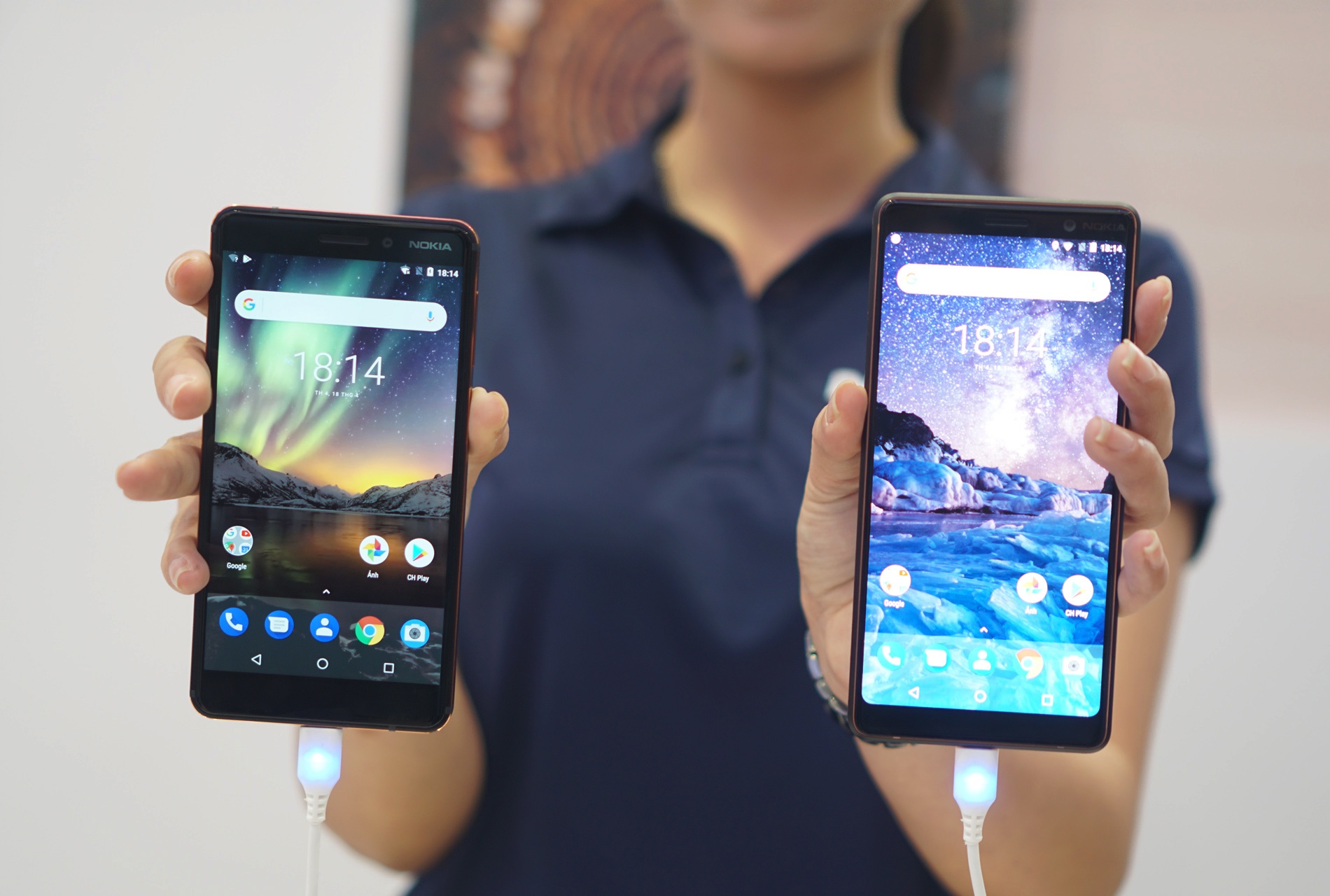 Nokia 6, 7 Plus ve Viet Nam, gia 6 va 9 trieu dong hinh anh