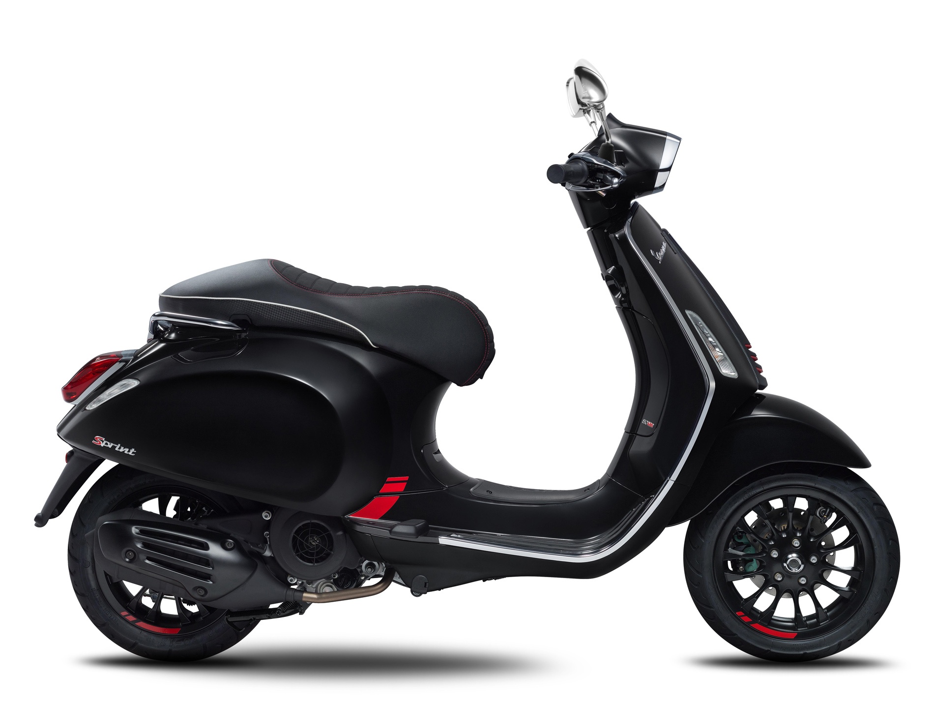 Vespa Sprint carbon ra mắt ảnh 2 Vespa Sprint carbon ra mat anh 2