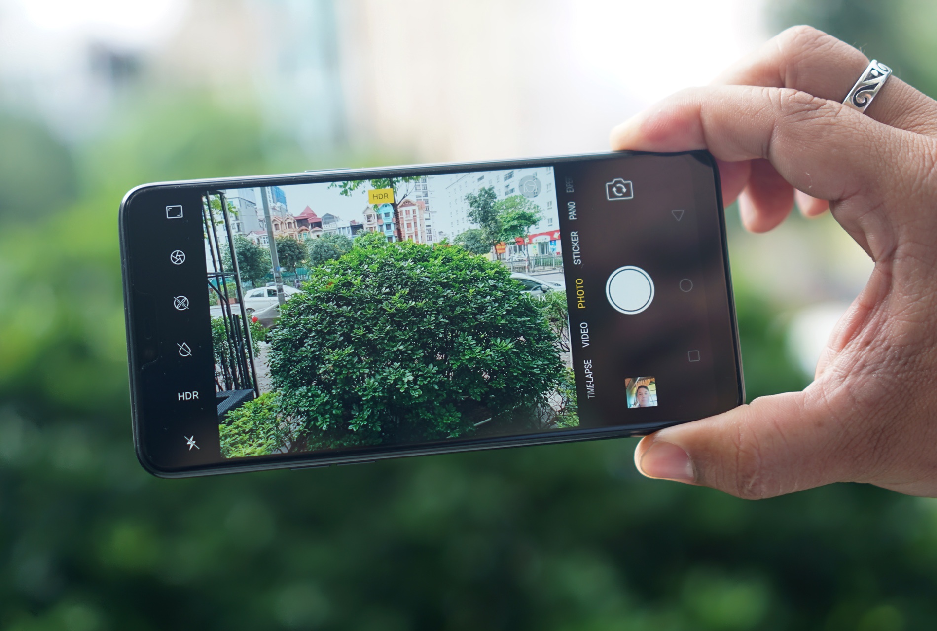 Anh Oppo F7 mau den kim cuong anh 8