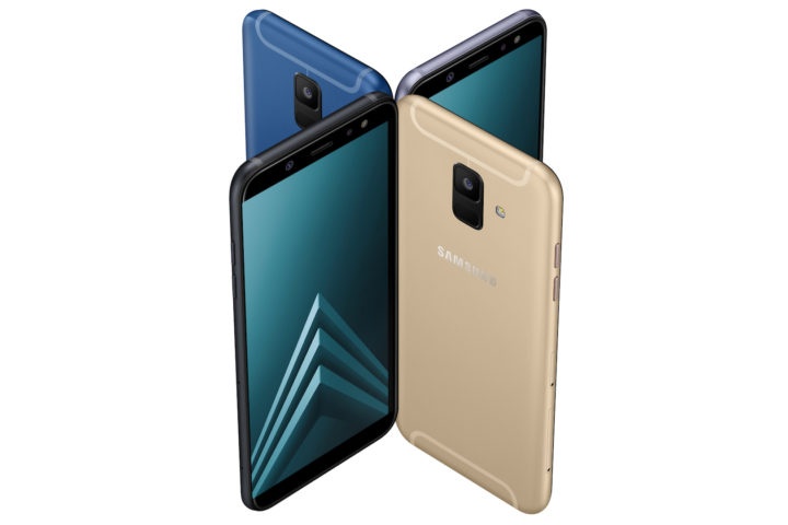 Galaxy A6, A6+ ra mat voi man hinh AMOLED, camera kep hinh anh