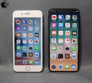 iPhone X Plus lo dien, kich thuoc bang 8 Plus hinh anh