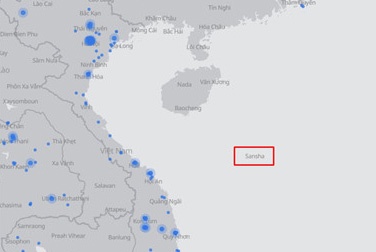 Yeu cau Facebook xu ly viec dua sai lech ban do Hoang Sa, Truong Sa hinh anh