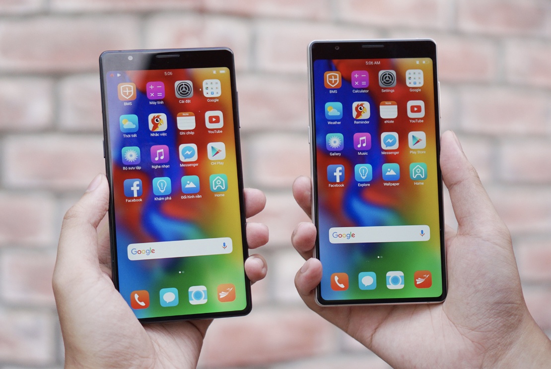 Chi tiet Bphone 3 - dang dep, camera AI, co chong nuoc hinh anh