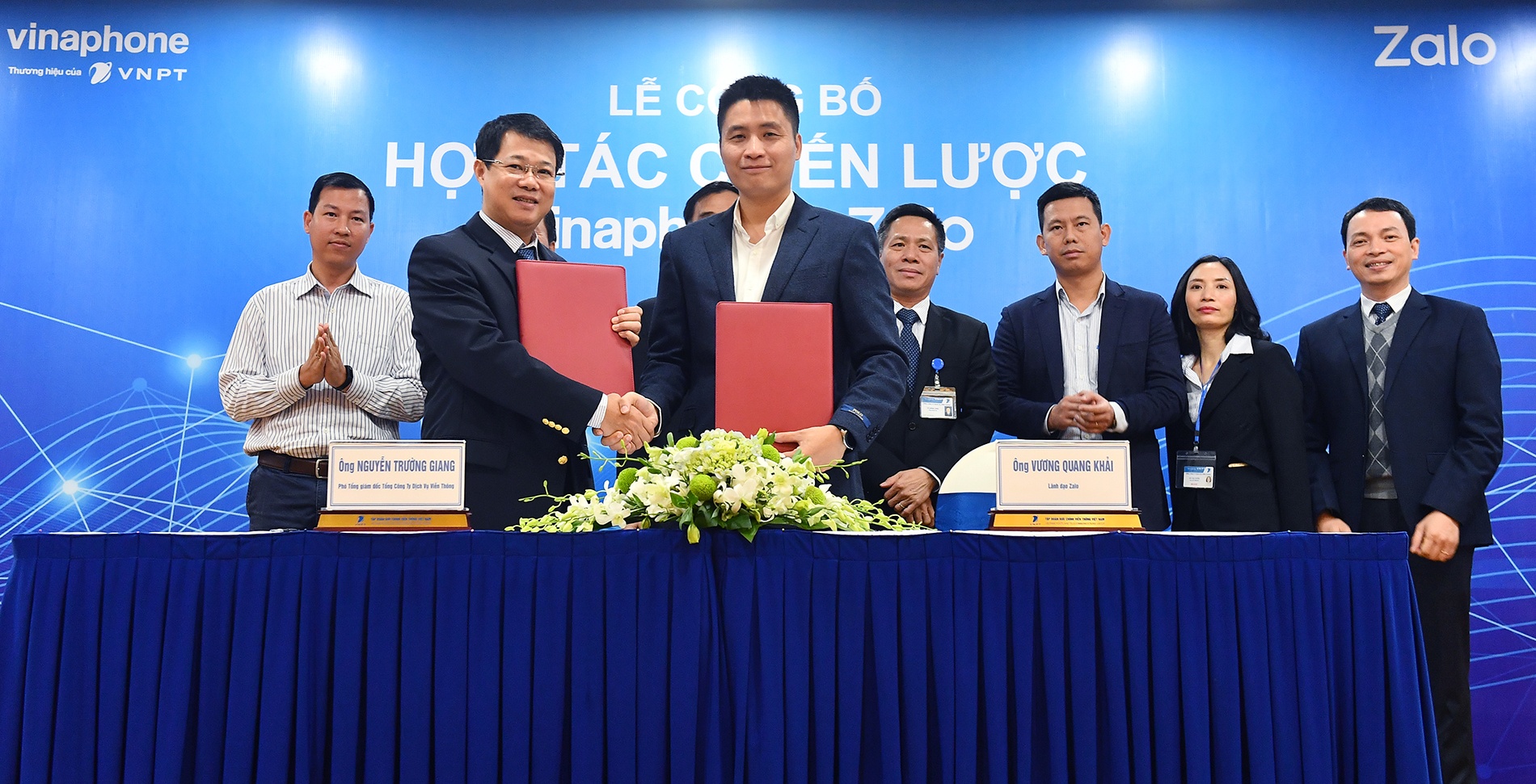 VinaPhone hop tac voi Zalo anh 1