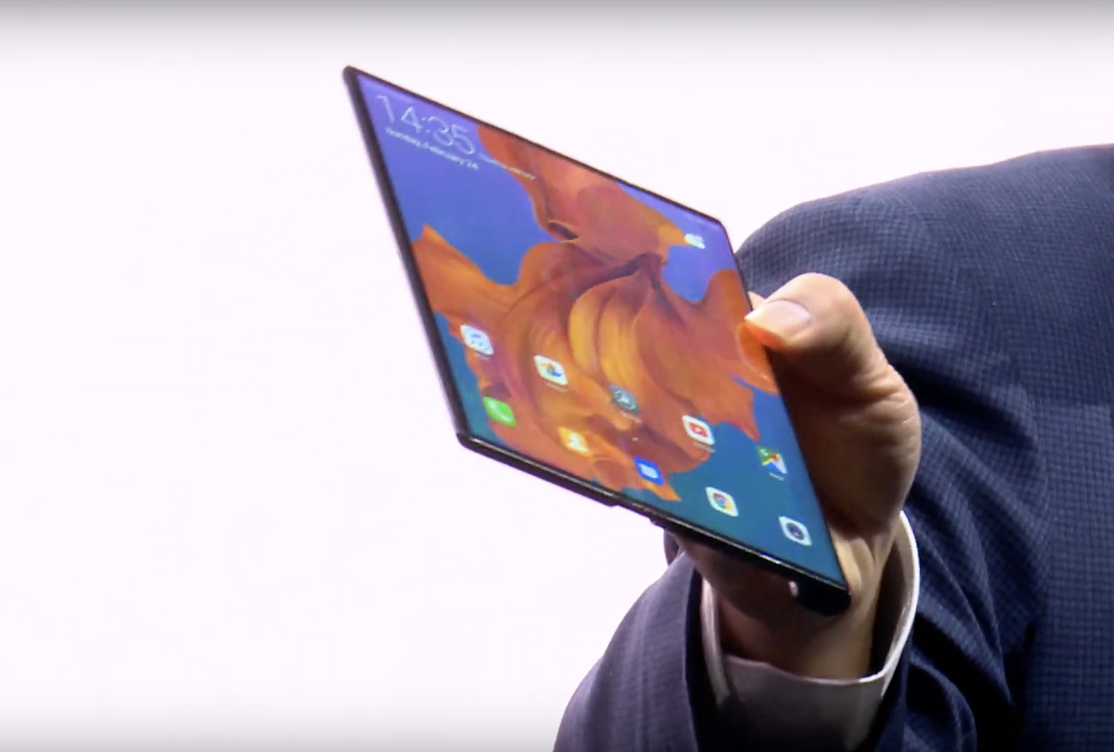 Huawei Mate X ra mắt ảnh 2 Huawei Mate X ra mat anh 2