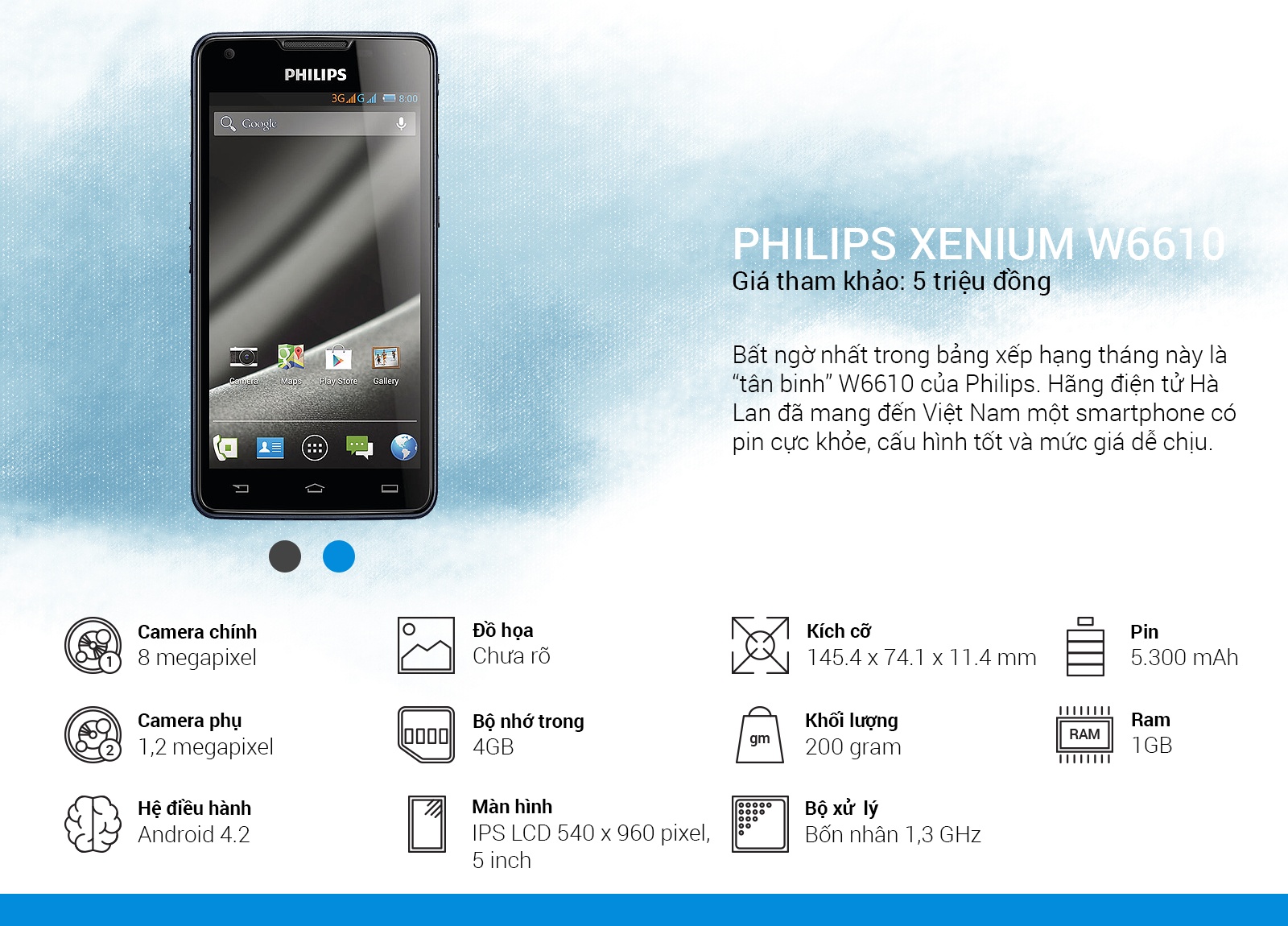 Philips Xenium W6610