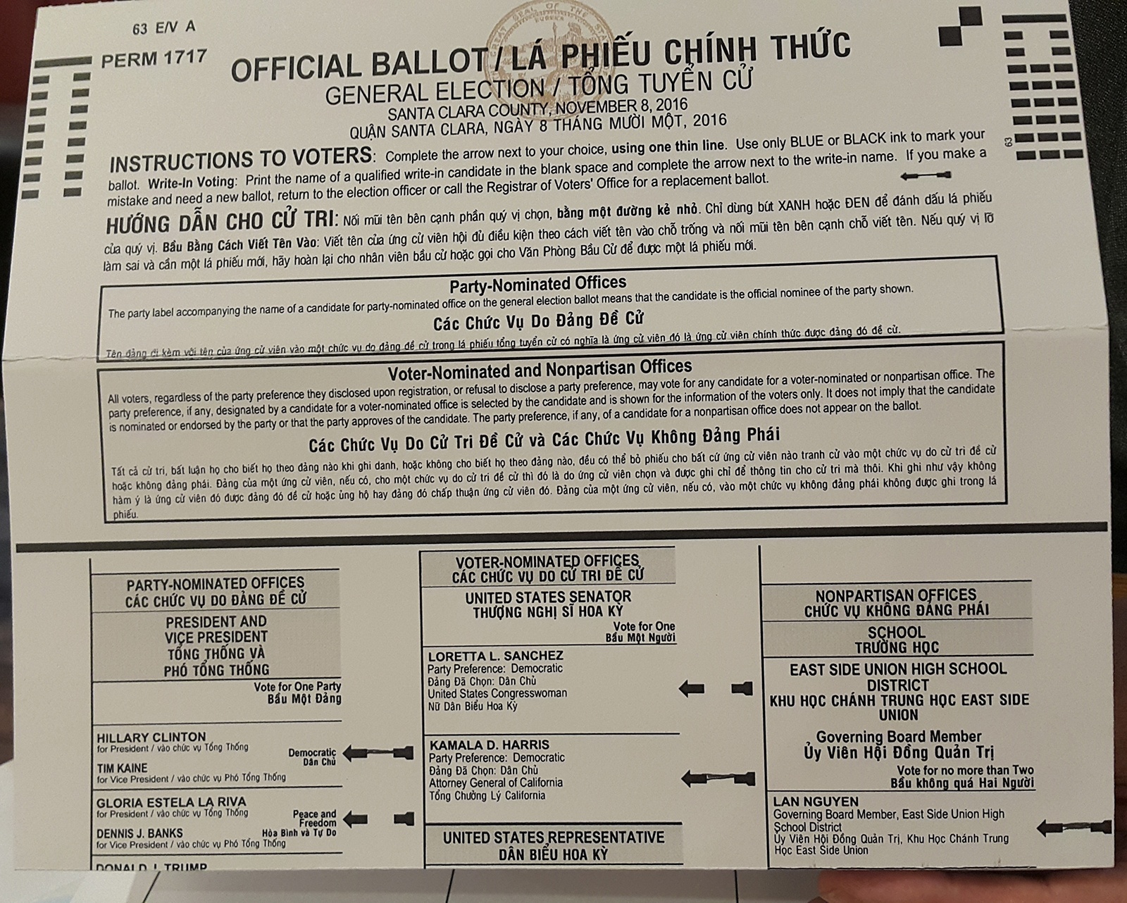 Bau cu Tong thong My 2016 anh 6