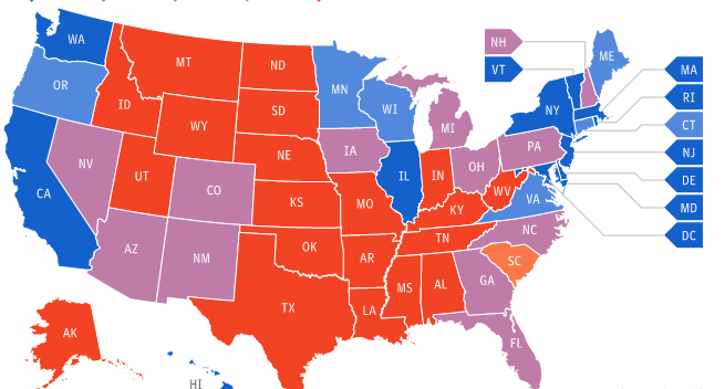 11 bang 'chien truong' giua Trump - Clinton hinh anh