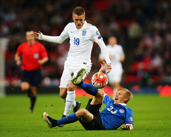 Jamie Vardy có đủ khả năng trở thành nhân tố quan trọng của tuyển Anh tại EURO 2016. Ảnh: Getty Images.