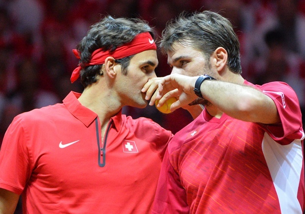 Federer và Wawrinka từng phải thuê 