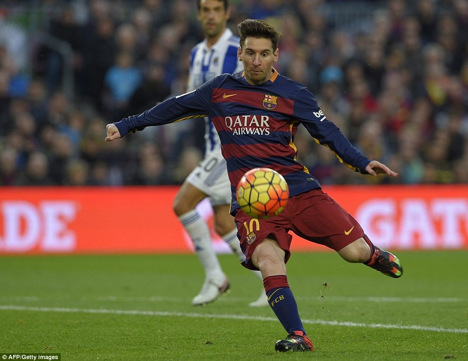 Vai trò mới sẽ khiến Messi ít ghi bàn hơn so với năm ngoái. Ảnh: AFP.