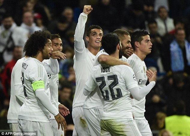 Khi Ronaldo có được niềm vui, đó là lúc Real Madrid sở hữu một họng súng lợi hại nhất.