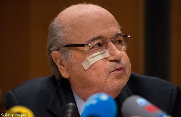 FIFA chịu rất nhiều tai tiếng từ khi Blatter nắm quyền chủ tịch,
