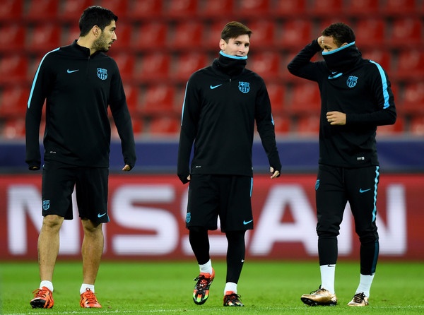 Thời gian chỉ khiến Messi, Suarez và Neymar chơi hay hơn.