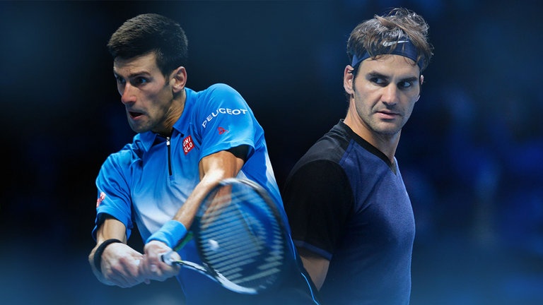 Thu hung Federer - Djokovic: Giua hai the gioi hinh anh
