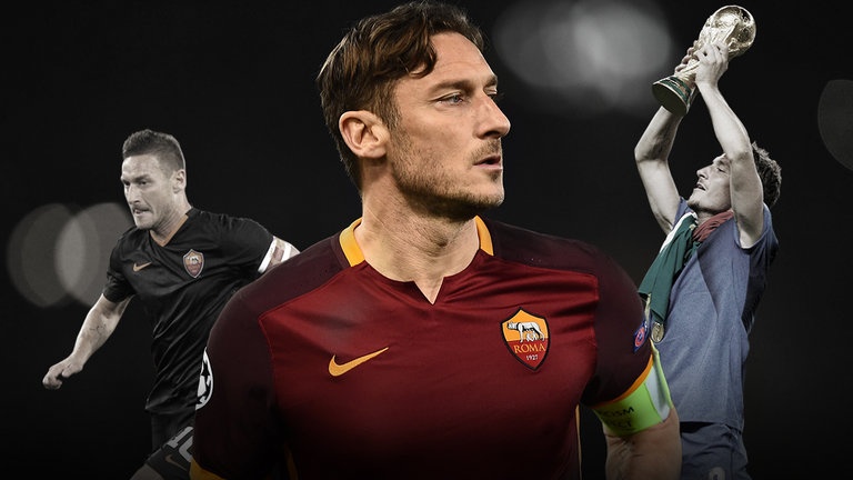 Francesco Totti va loi tam biet cua vi vua thanh Rome hinh anh