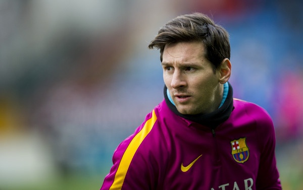 Barca san lung Messi moi tren dat My hinh anh