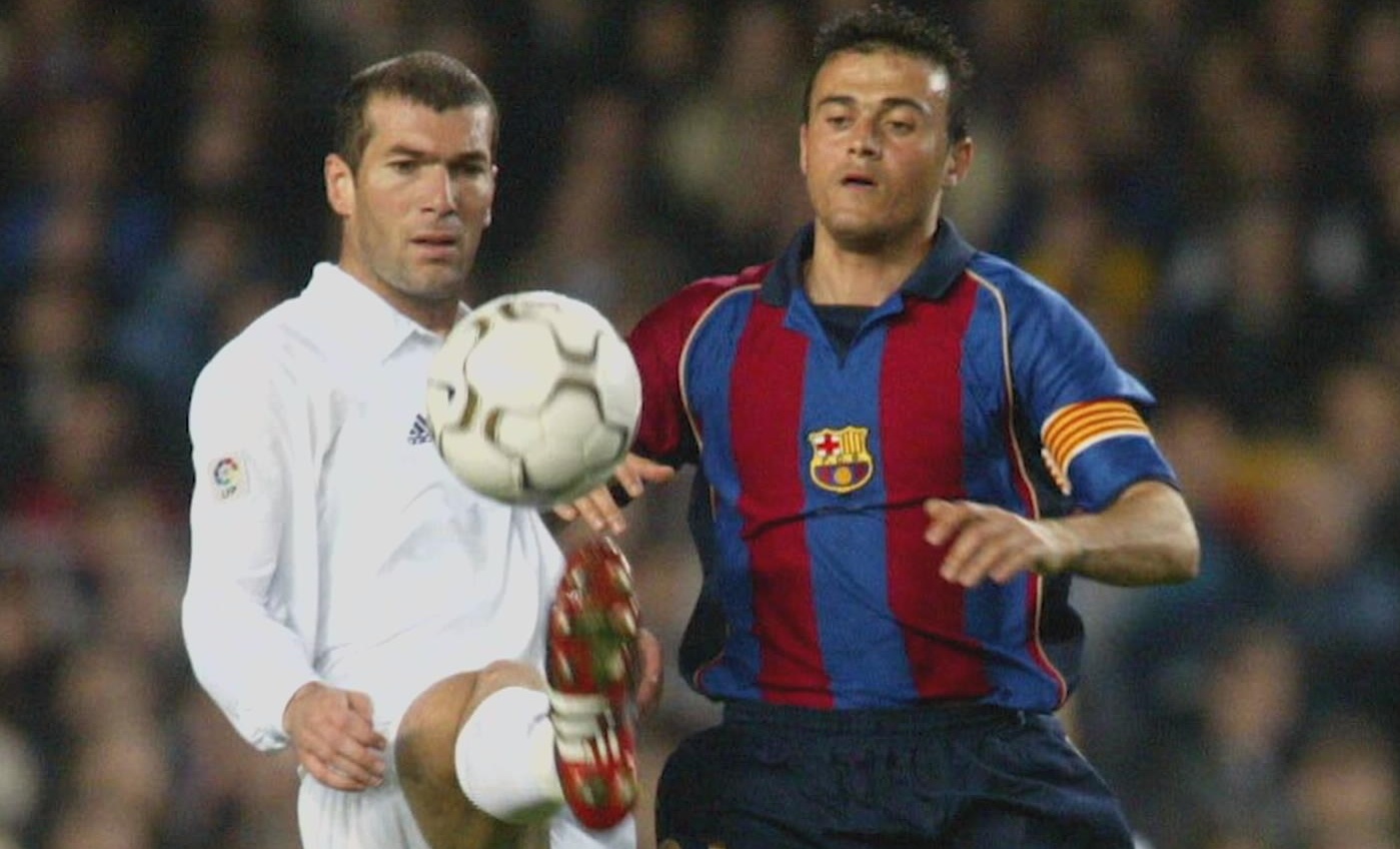 Real chi ha duoc Barcelona khi Zidane xo giay ra san hinh anh