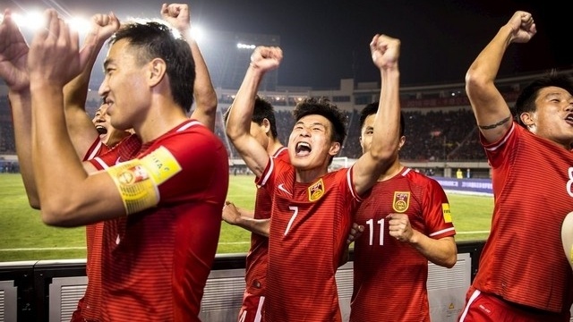 Phep la hoi sinh giac mo World Cup cua Trung Quoc hinh anh