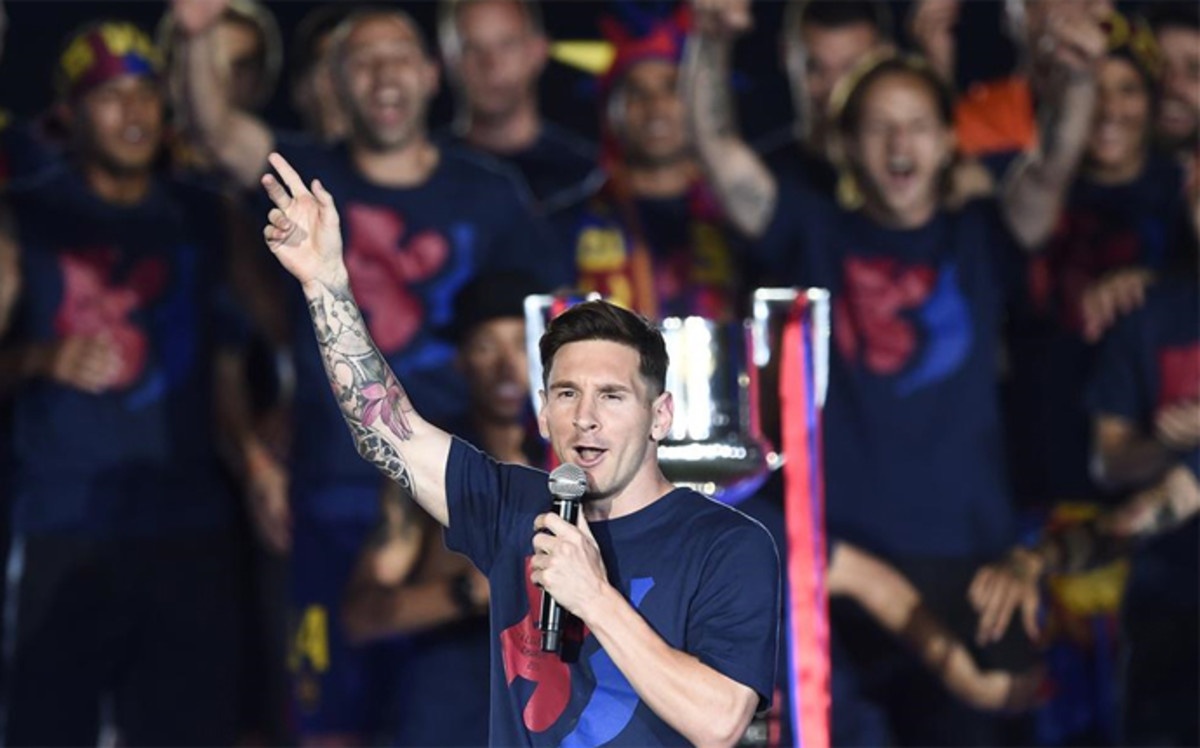 Barcelona vo dich La Liga,  Barcelona thua Real Madrid,  Real Madrid thang Barcelona anh 1