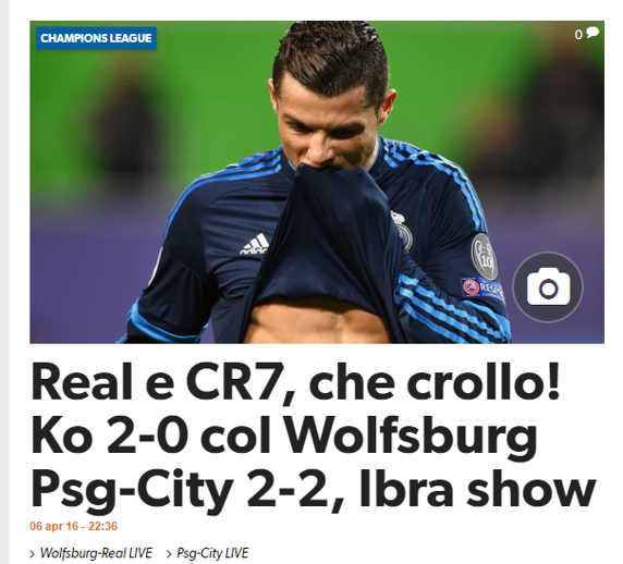 Truyen thong the gioi noi gi ve that bai cua Real anh 1