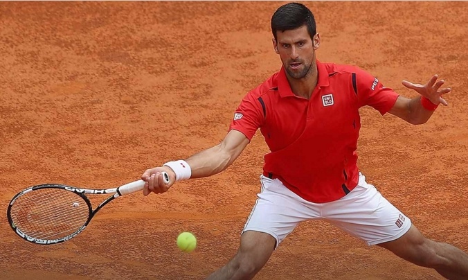 Djokovic ra quan nhoc nhan o Rome Masters 2016 hinh anh