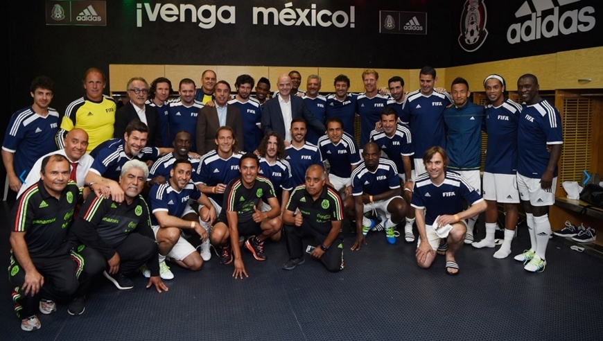 Đội của Mourinho thất bại trên đất Mexico ảnh 1 Doi cua Mourinho that bai tren dat Mexico anh 1