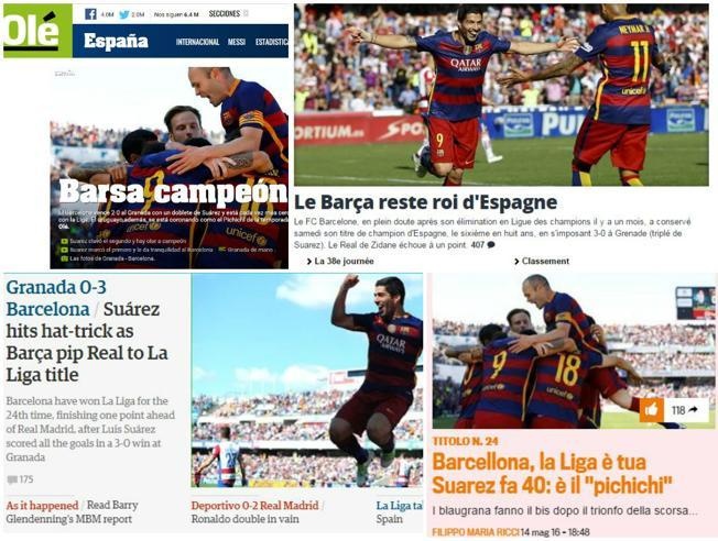 Barca vo dich La Liga anh 1