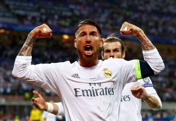 Sergio Ramos di vao lich su bang ban thang tranh cai hinh anh