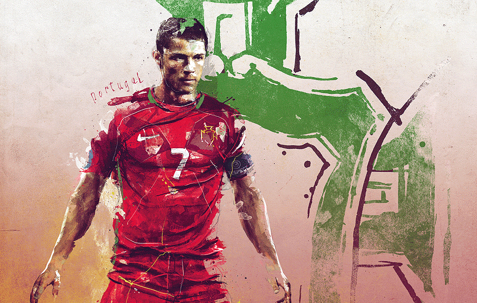 Poster ca tinh cua 24 doi du EURO 2016 hinh anh