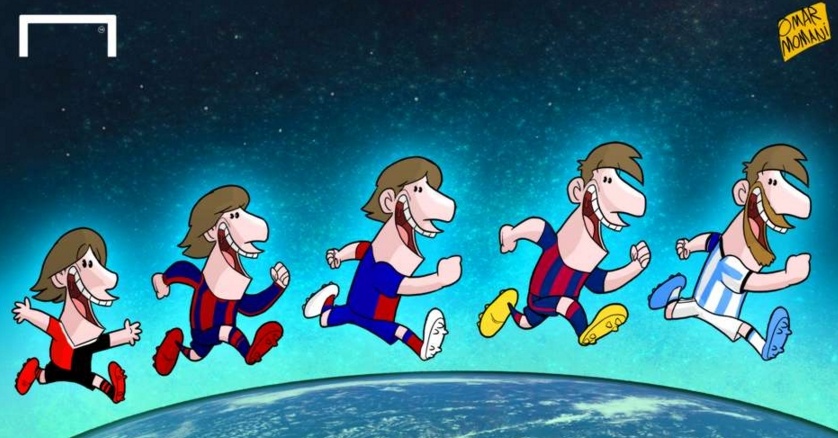 Ronaldo ben len trong tranh  biem hoa anh 1