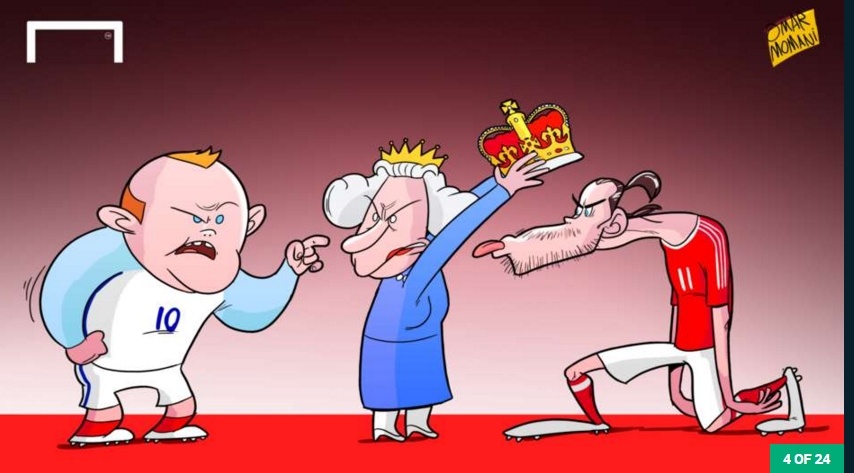 Ronaldo ben len trong tranh  biem hoa anh 4