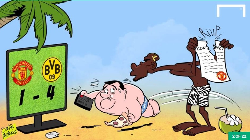 Biem hoa Pogba xe hop dong vi MU thua dam Dortmund anh 2