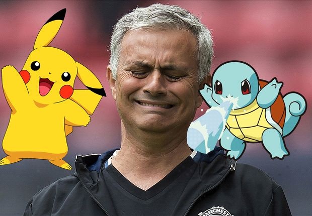 Jose Mourinho cam hoc tro choi Pokemon Go hinh anh