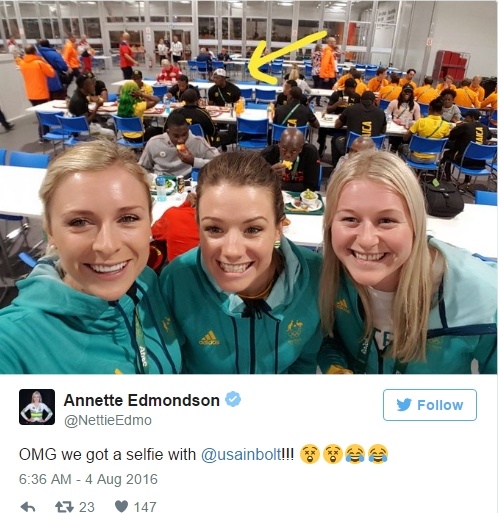 Cơn cuồng selfie ở làng Olympics ảnh 2 Con cuong selfie o lang Olympics anh 2