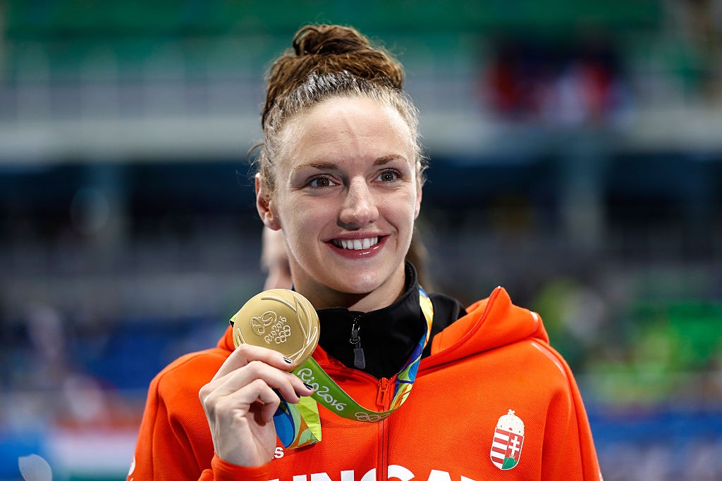 'Quy ba thep' Katinka Hosszu lam day song Olympic hinh anh