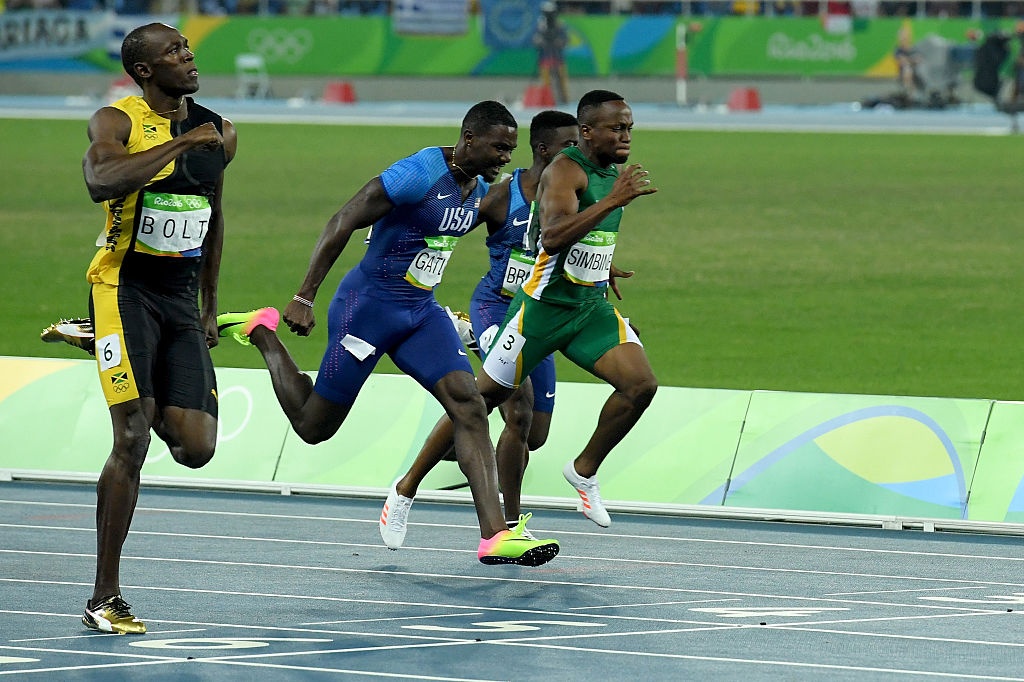 Usain Bolt giành HCV 100 m ảnh 1 Usain Bolt gianh HCV 100 m anh 1