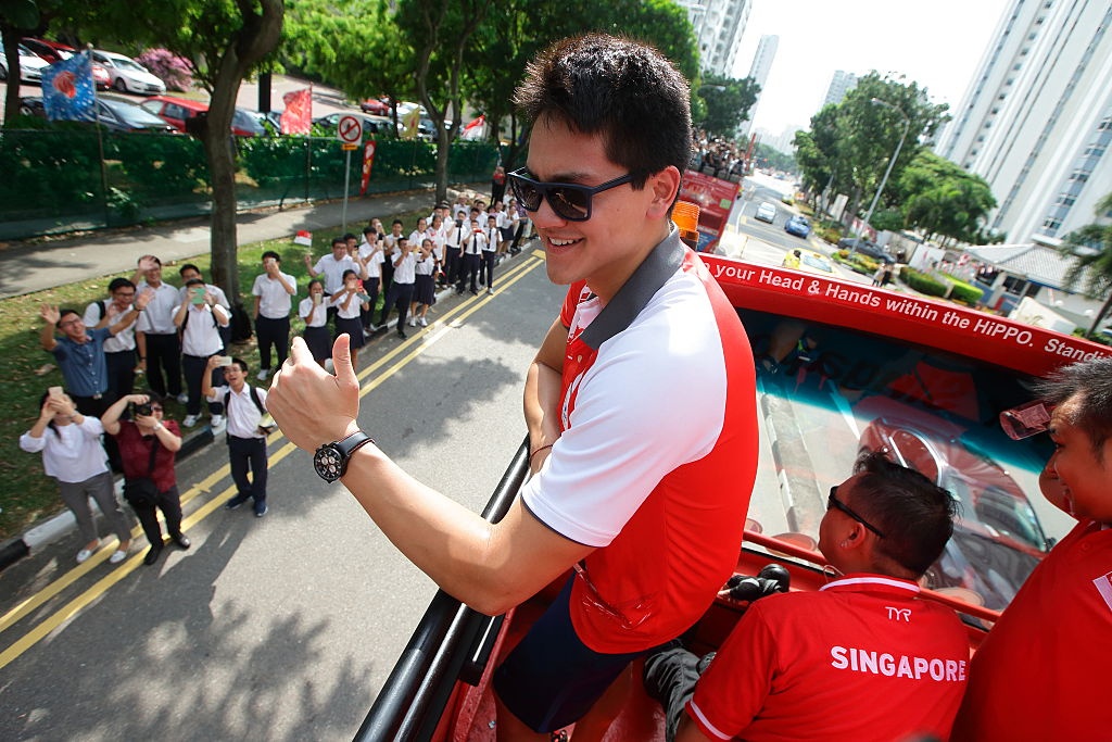 Kinh ngu Singapore khong co doi thu ve tien thuong Olympic anh 1