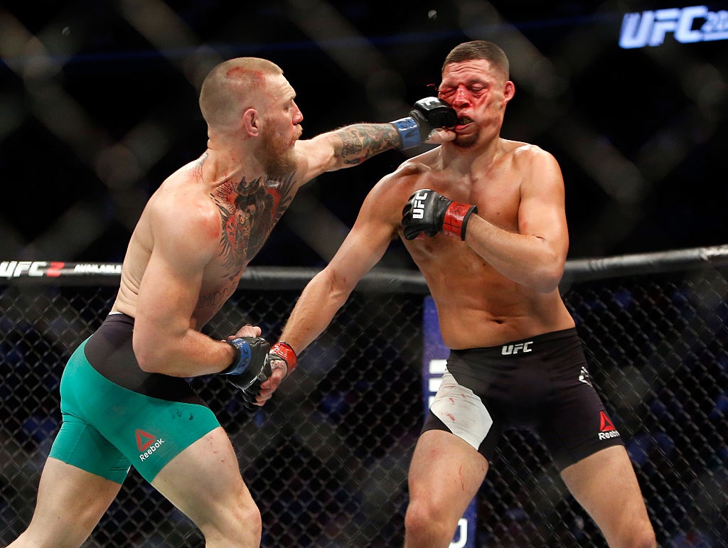 Mat mui be bet mau cua Nate Diaz truoc 'Ga dien' McGregor anh 4