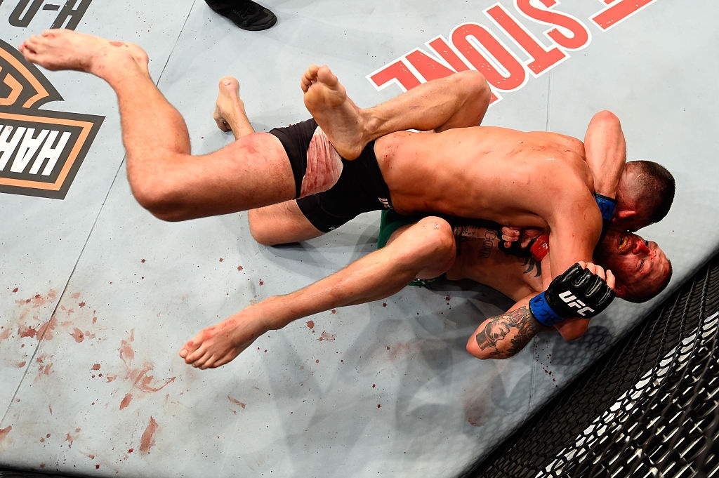 Mat mui be bet mau cua Nate Diaz truoc 'Ga dien' McGregor anh 10