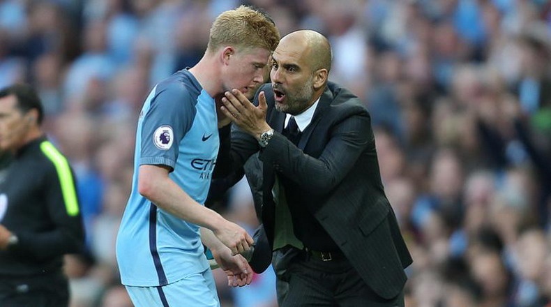 Voi De Bruyne, Guardiola da co mot Messi hinh anh