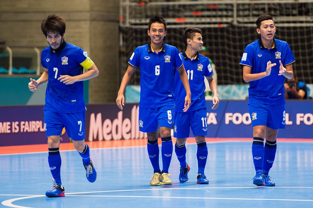Thai Lan vao vong knock-out World Cup futsal anh 2