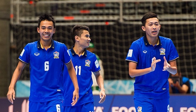 Tuyen Thai Lan duoc thuong lon tai World Cup futsal hinh anh
