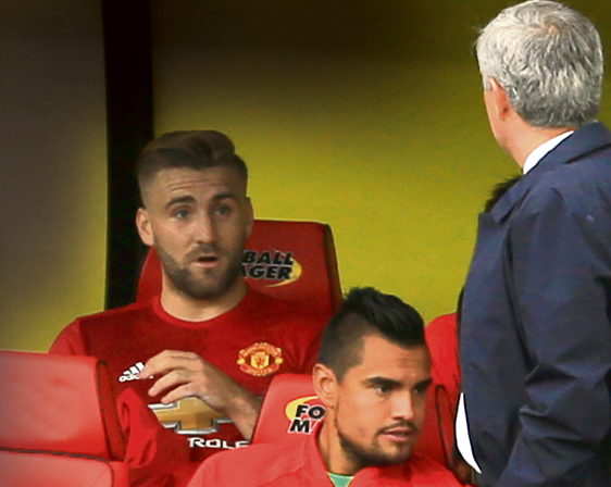 Mourinho do loi cho Luke Shaw sau tran thua Watford hinh anh