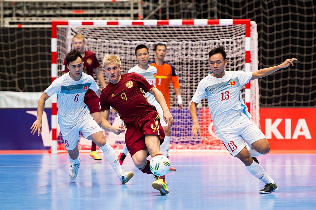 Tuyển futsal Việt Nam tạo hình ảnh đẹp với FIFA ảnh 2 Tuyen futsal Viet Nam tao hinh anh dep voi FIFA anh 2