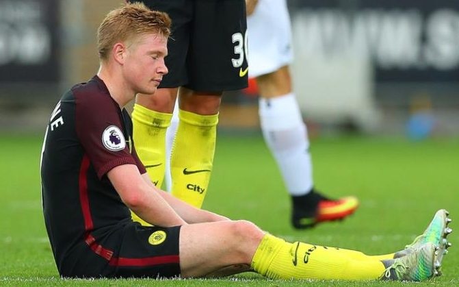 Man City nhan hung tin tu De Bruyne hinh anh