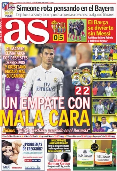 Báo Tây Ban Nha công kích Ronaldo ảnh 2 Bao Tay Ban Nha cong kich Ronaldo anh 2